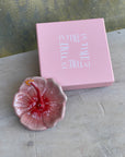 In Time Red Sunset Holder | Handmade Ritual Decor