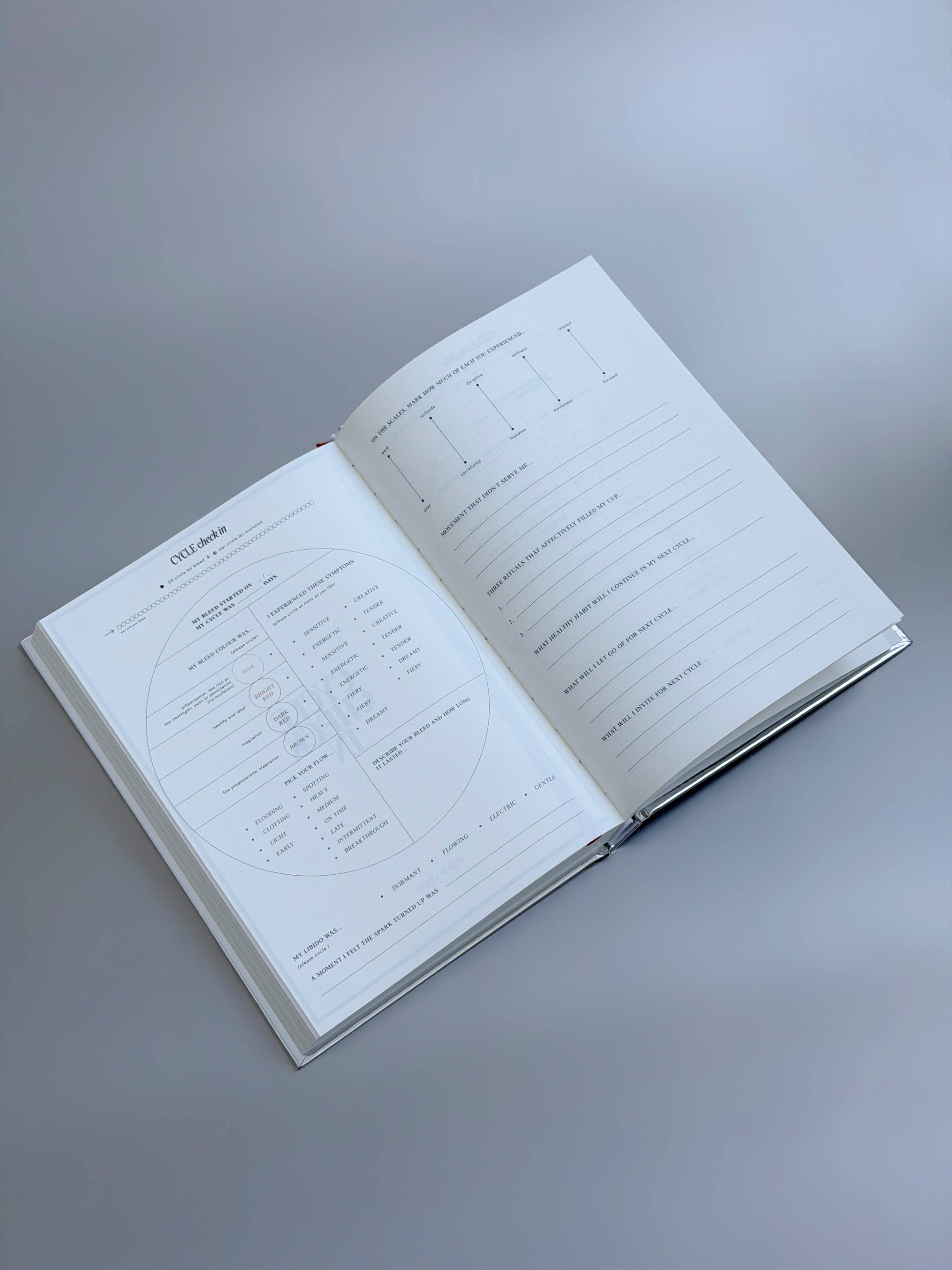 Selfdom Flow State - The Ultimate Cycle Syncing Journal