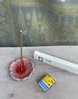 In Time Red Sunset Holder | Handmade Ritual Decor